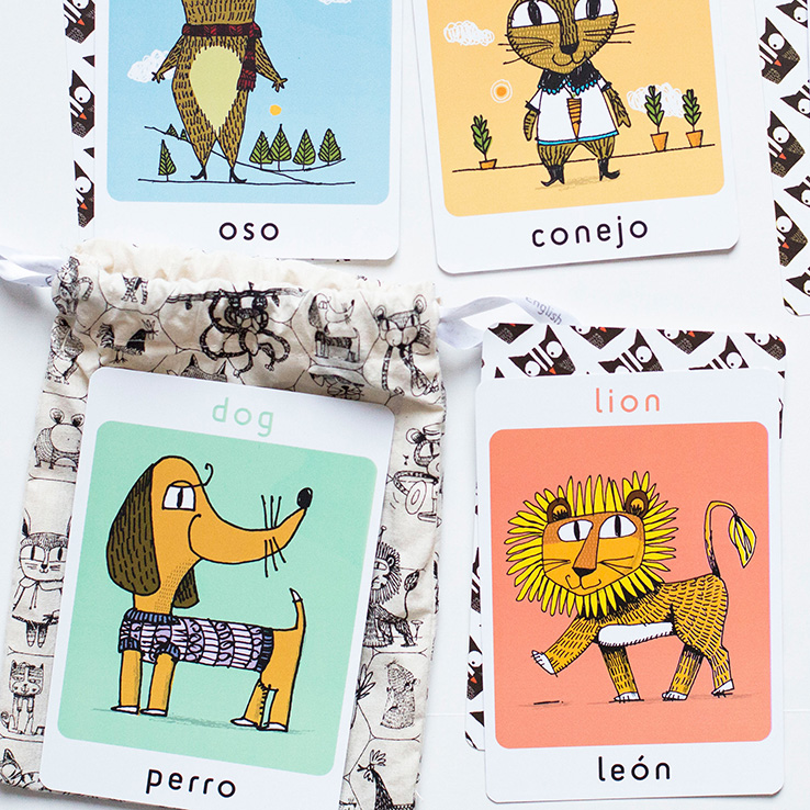 Animals Flash Cards | Lil'ollo