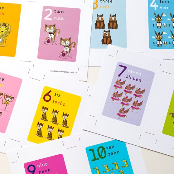 Printable Animal Numbers Colouring Sheets | Lil'ollo